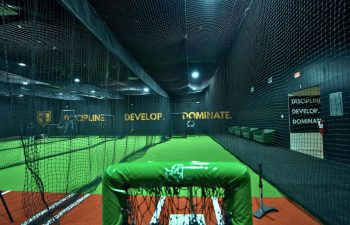 Batting Area at Ball 2 Barrel Baseball Academy