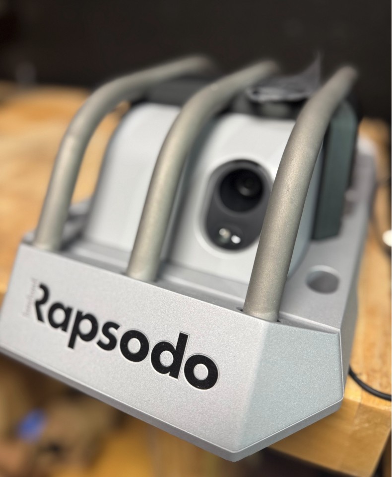 Rapsodo pitching and hitting analytics device used for data-driven baseball training at Ball 2 Barrel Baseball Academy