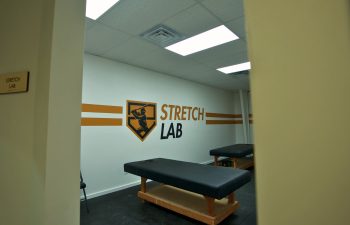 Streching Room at Ball 2 Barrel Baseball Academy