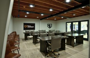 Team Film Room at Ball 2 Barrel Baseball Academy